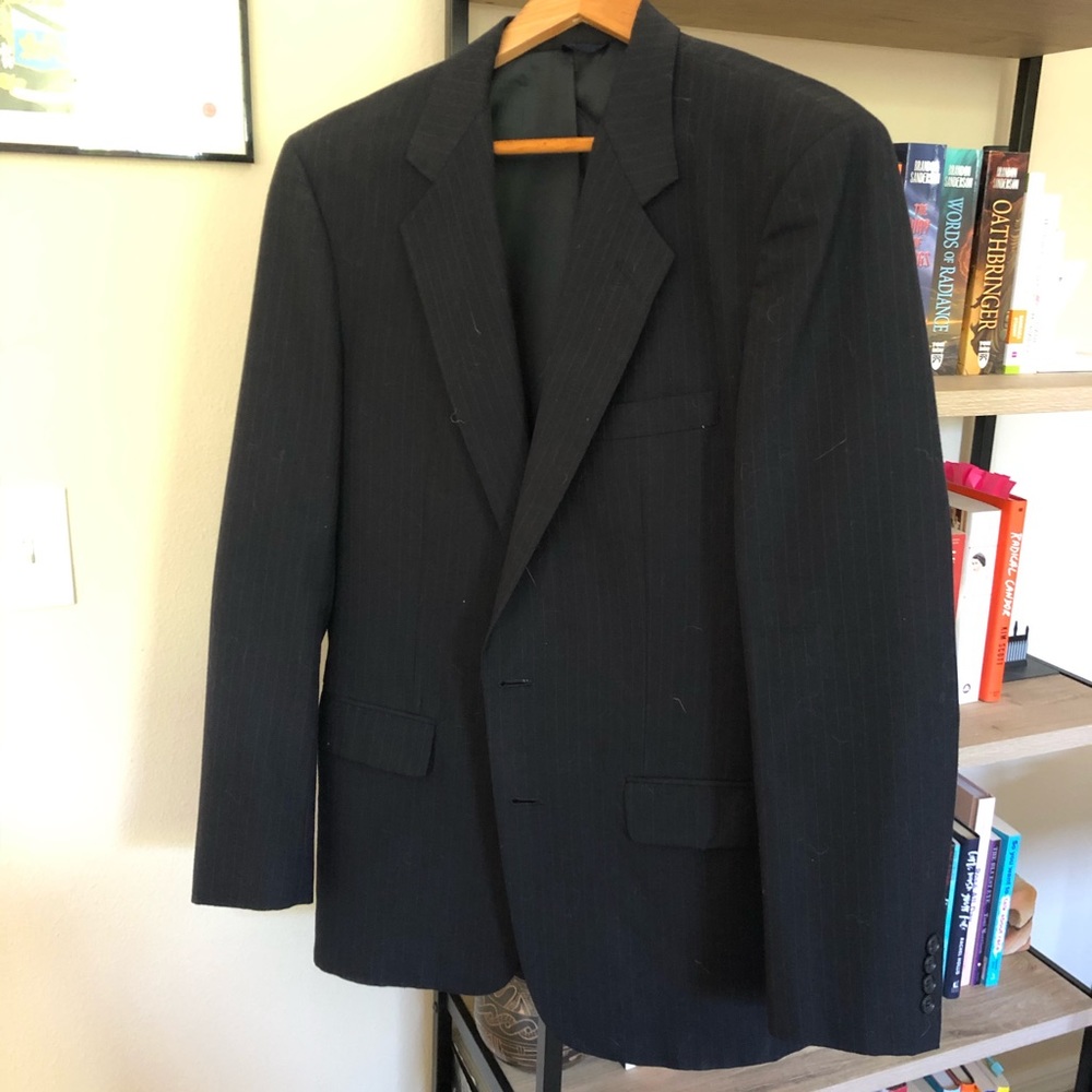 Mens Sports Coat Black